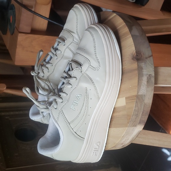 Rare Fila off white A-Low platform sneakers WX-100 - Picture 2 of 10